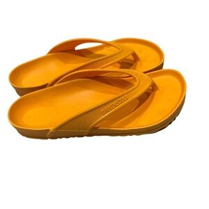 Birkenstock Honolulu Flip Flop Slip On Sandal Orange - Size 40